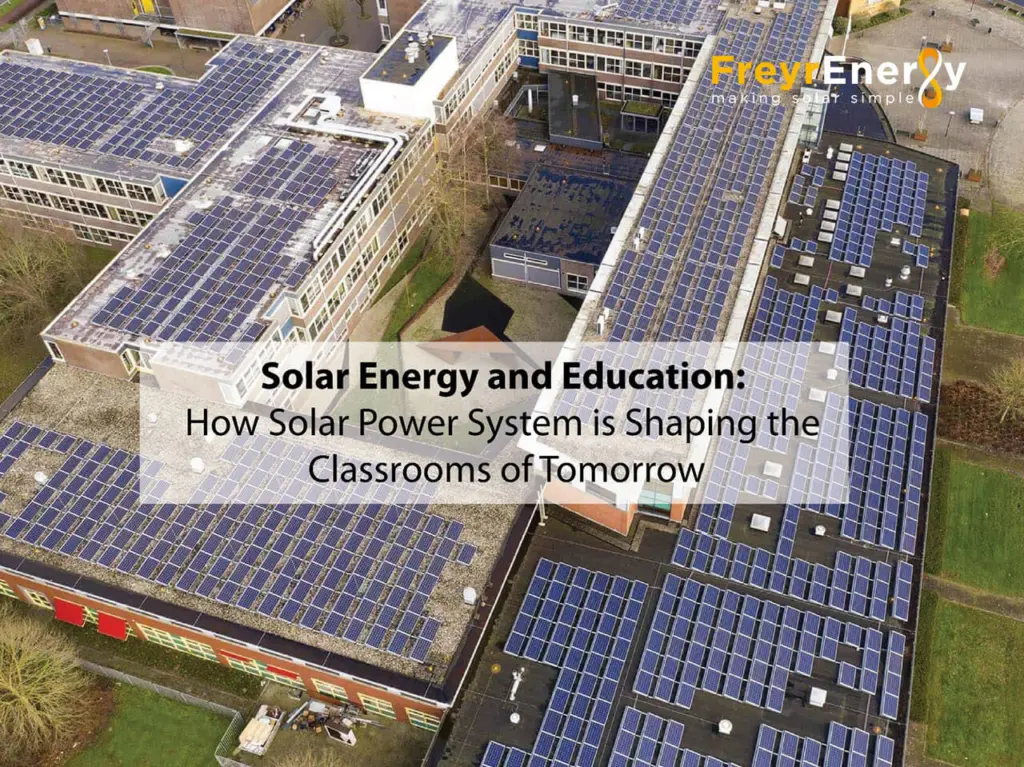 Energía sostenible en centros educativos